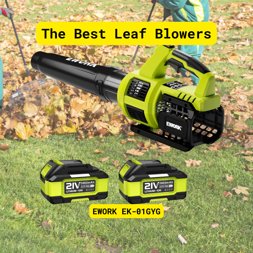 EWORK EK-01GYG cordless leaf blower portable electric yard cleaner