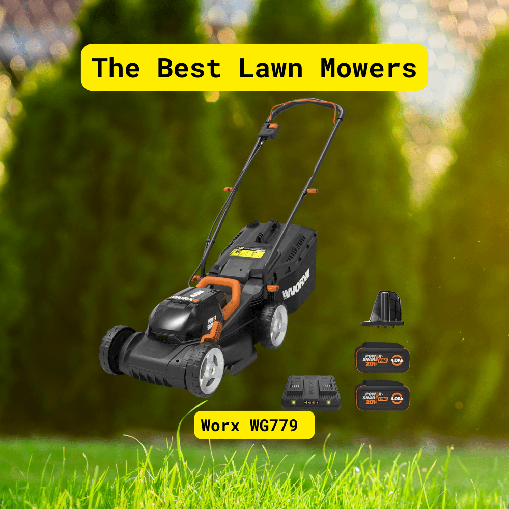 Worx WG779 Best Lightweight Battery Mower